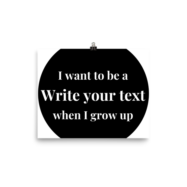 When I Grow Up - Horizontal