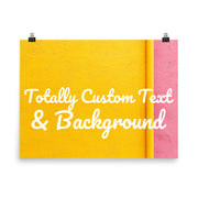 Custom Background & Text