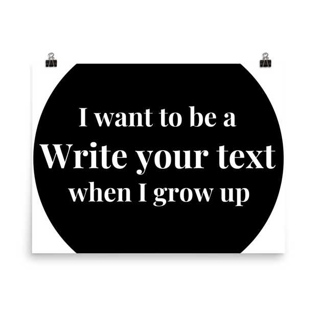 When I Grow Up - Horizontal