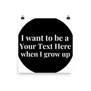 When I Grow Up - Vertical