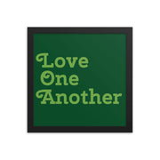 Love One Another - Green Poster