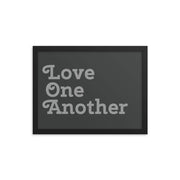 Love One Another - Grey Poster