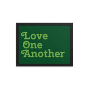 Love One Another - Green Poster