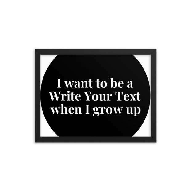 When I Grow Up - Horizontal