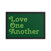 Love One Another - Green Poster