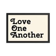 Love One Another - Cream Poster