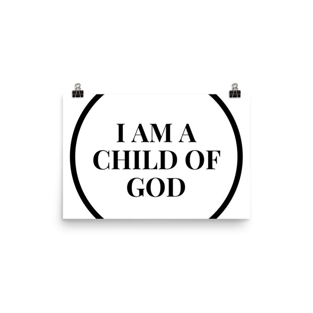 I Am A Child of God - Horizontal