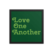 Love One Another - Green Poster