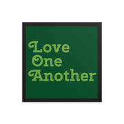 Love One Another - Green Poster