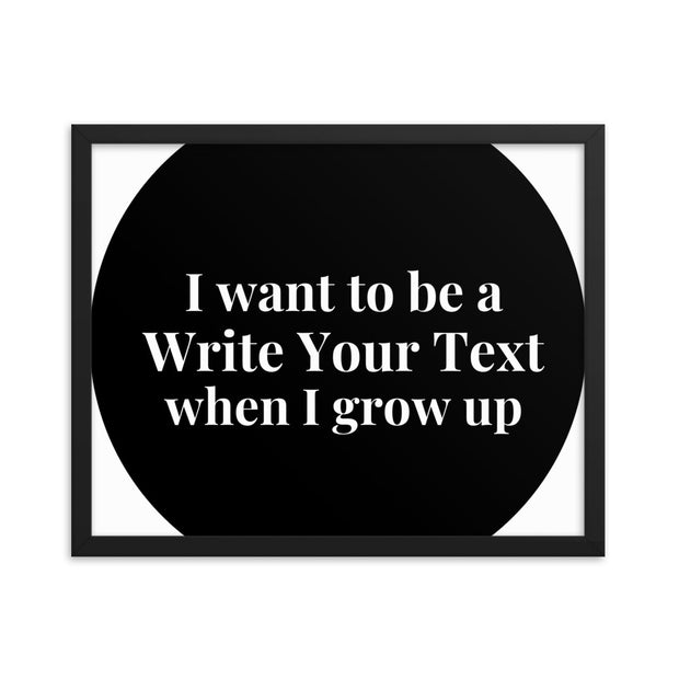 When I Grow Up - Horizontal