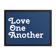 Love One Another - Navy Poster