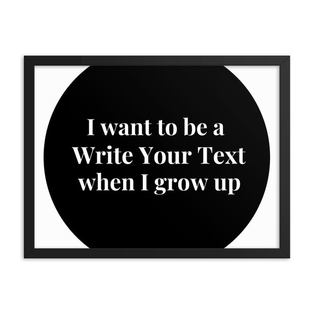 When I Grow Up - Horizontal