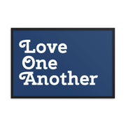 Love One Another - Navy Poster