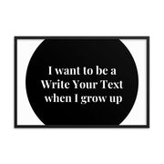 When I Grow Up - Horizontal